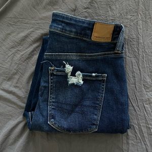 American Eagle Ripped Skinny Jeans